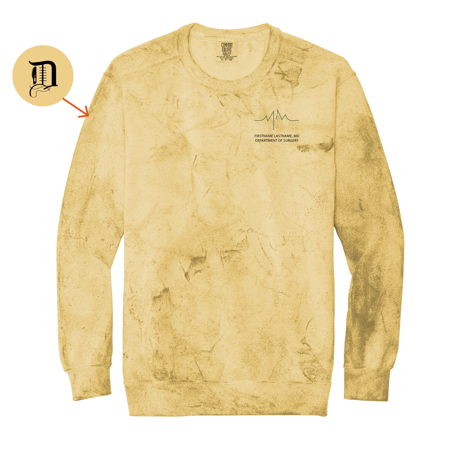 Comfort Colors - Color Blast Crewneck Sweatshirt