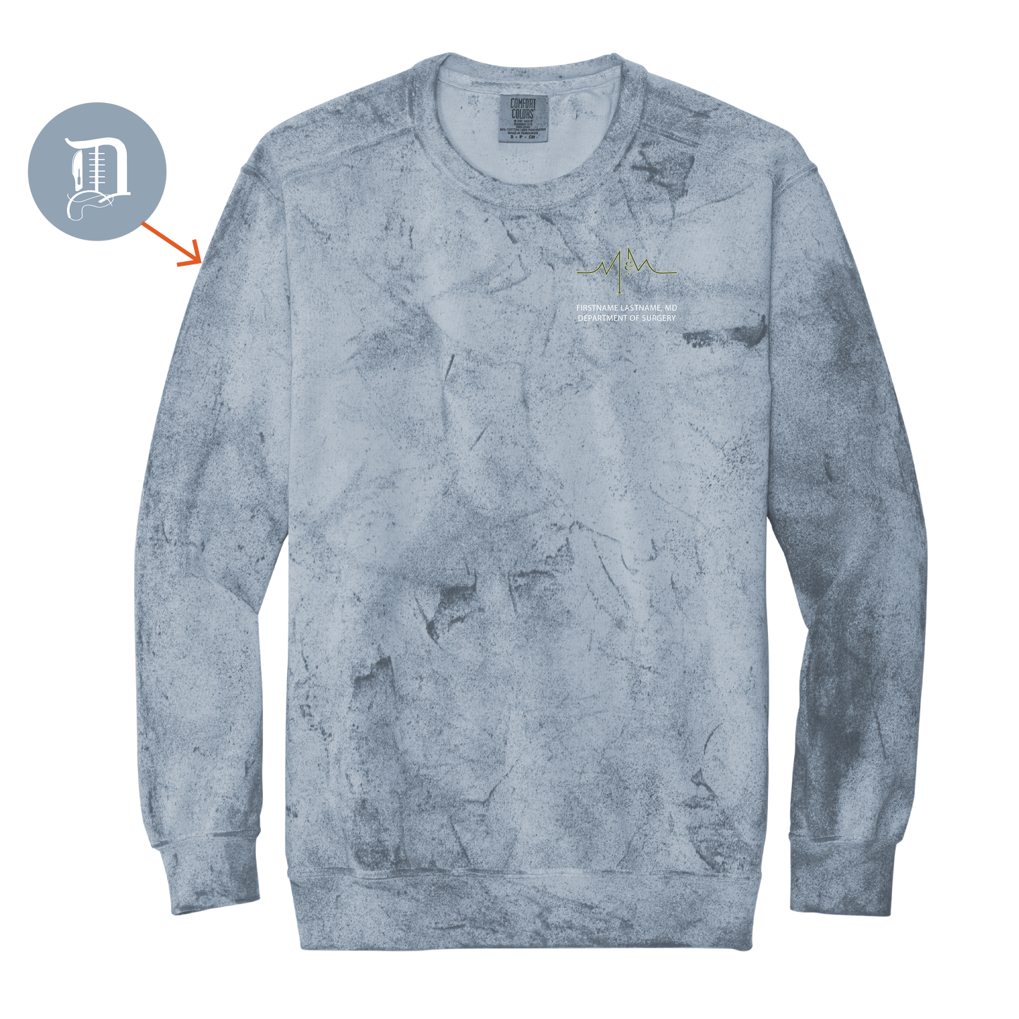 Comfort Colors - Color Blast Crewneck Sweatshirt