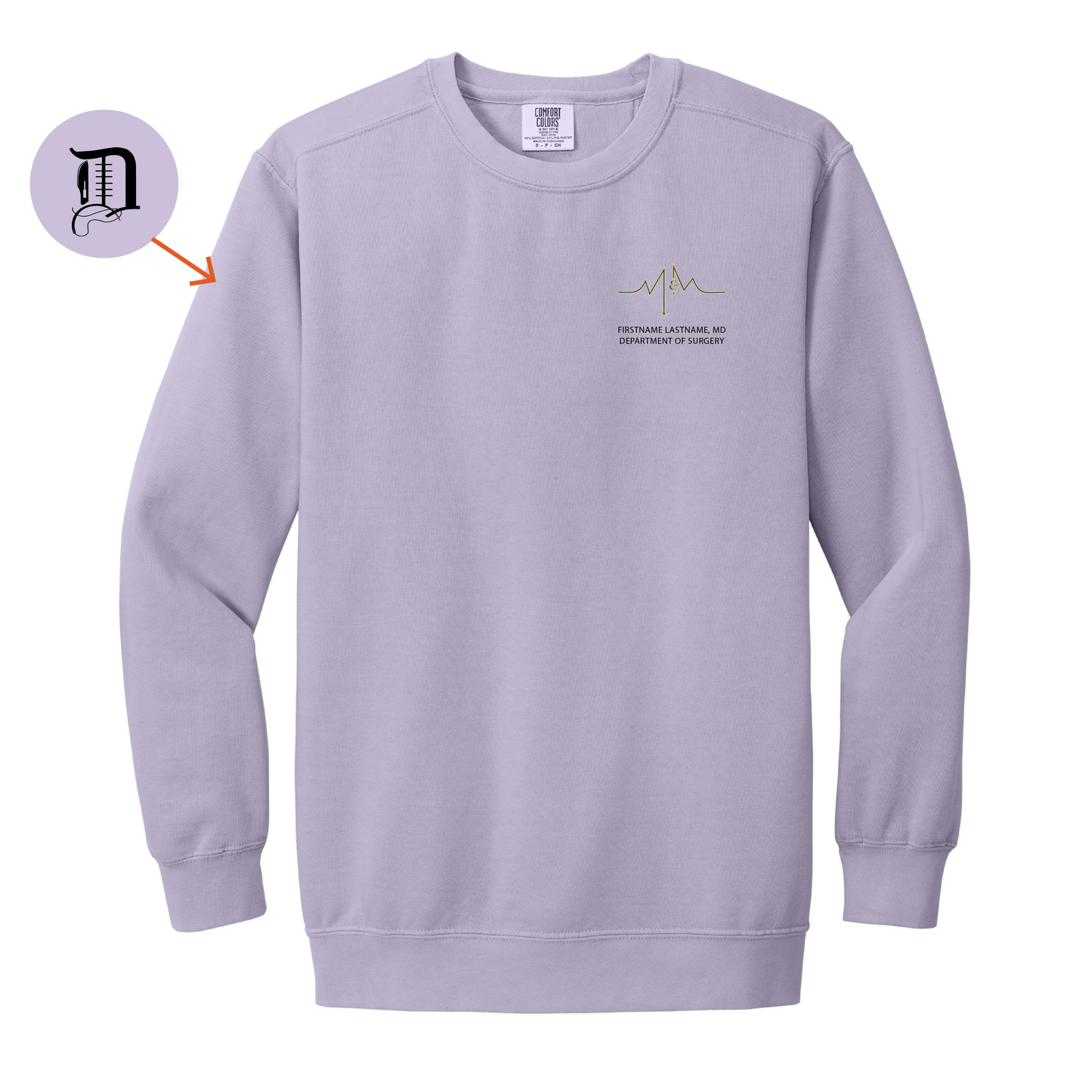 Comfort Colors - Ring Spun Crewneck Sweatshirt