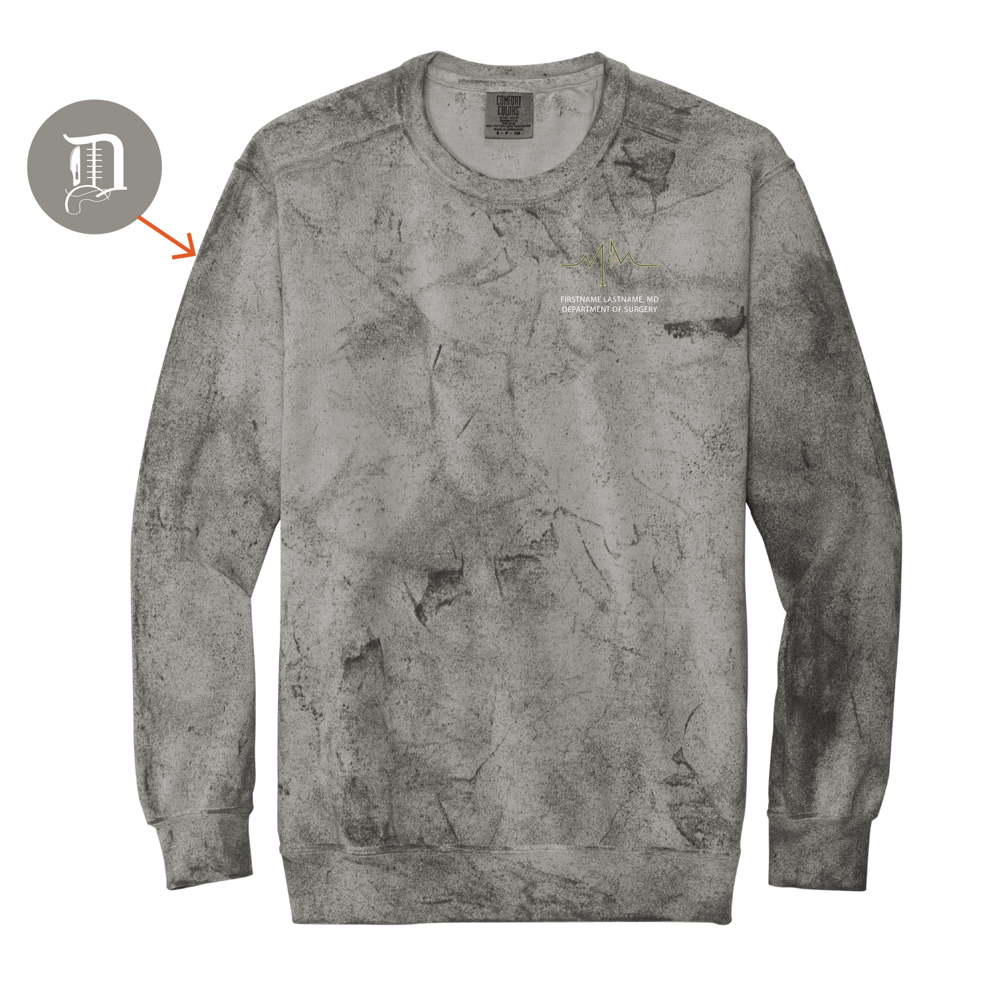 Comfort Colors - Color Blast Crewneck Sweatshirt