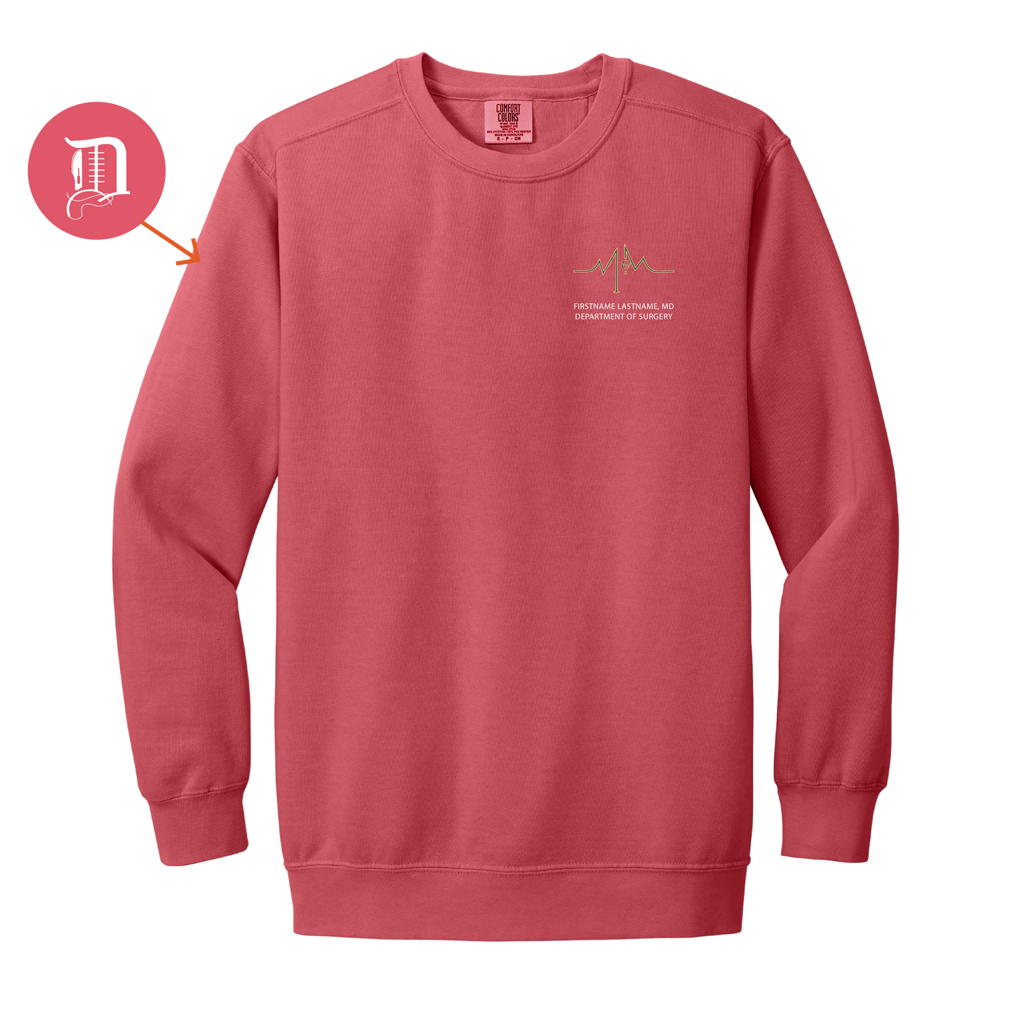 Comfort Colors - Ring Spun Crewneck Sweatshirt