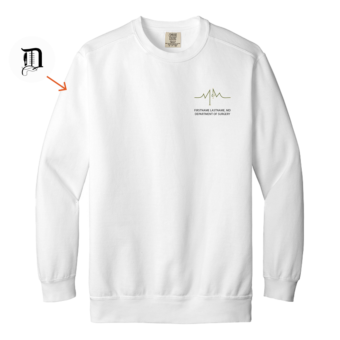 Comfort Colors - Ring Spun Crewneck Sweatshirt